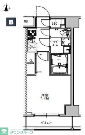 S-RESIDENCE押上Southの物件間取画像